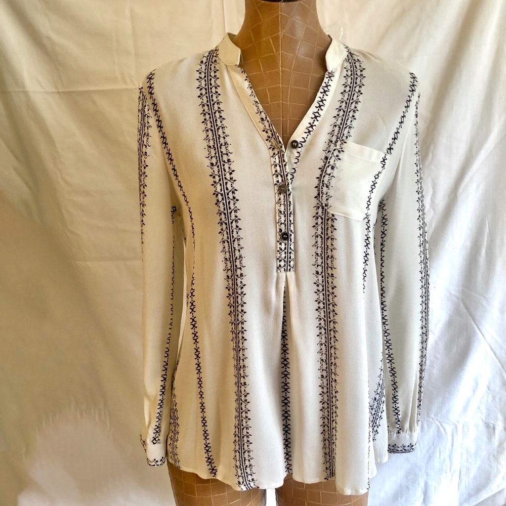 NEW Blu Pepper Long Tunic Blouse